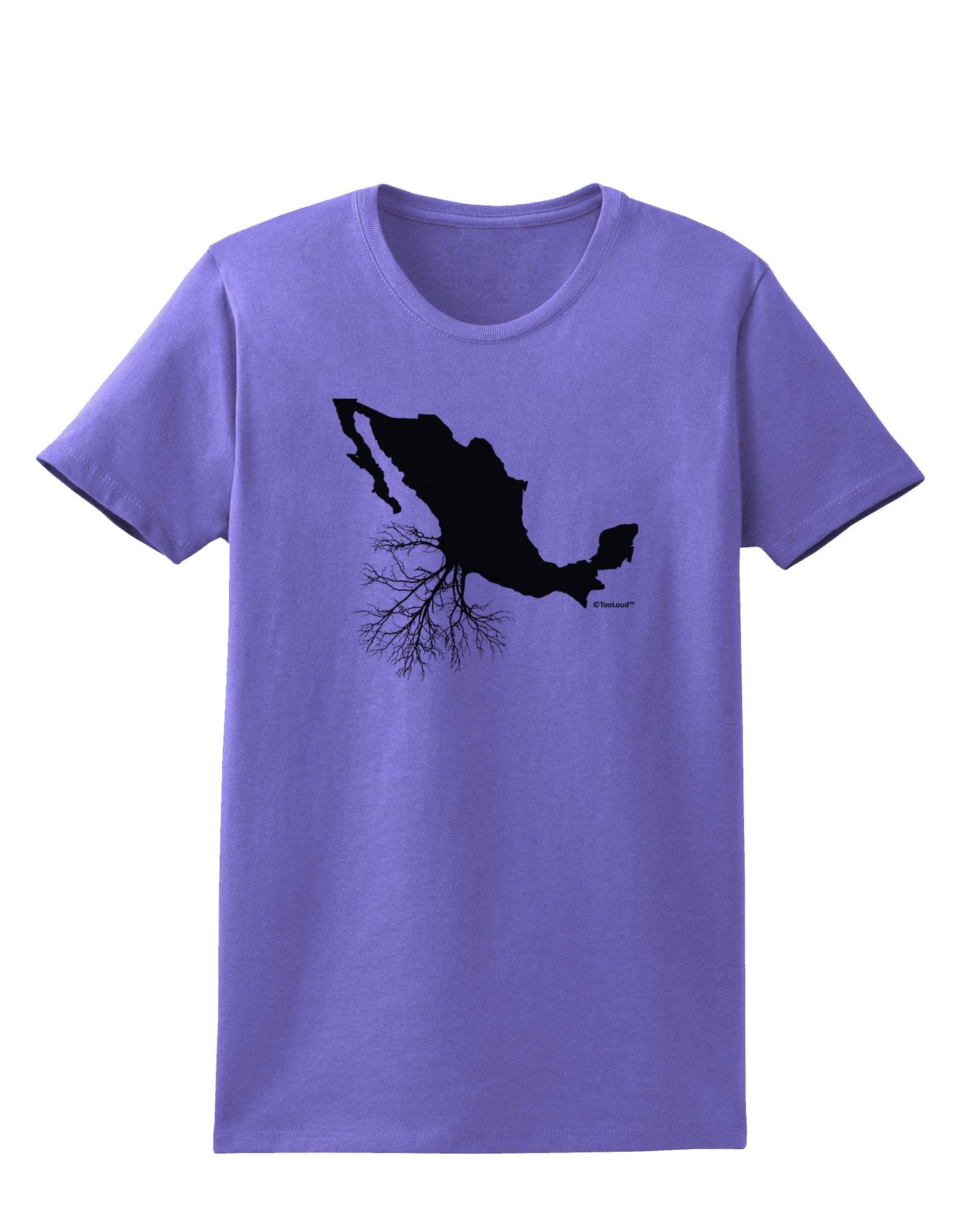 Mexican Roots Design Womens T-Shirt by TooLoud-Womens T-Shirt-TooLoud-Violet-X-Small-Davson Sales