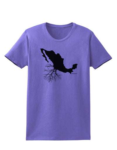 Mexican Roots Design Womens T-Shirt by TooLoud-Womens T-Shirt-TooLoud-Violet-X-Small-Davson Sales