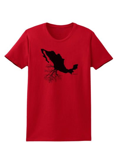 Mexican Roots Design Womens T-Shirt by TooLoud-Womens T-Shirt-TooLoud-Red-X-Small-Davson Sales