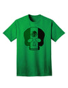 Mexican Skull Flag Adult T-Shirt - A Captivating Addition to Your Wardrobe-Mens T-shirts-TooLoud-Kelly-Green-Small-Davson Sales