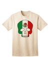 Mexican Skull Flag Adult T-Shirt - A Captivating Addition to Your Wardrobe-Mens T-shirts-TooLoud-Natural-Small-Davson Sales