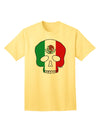 Mexican Skull Flag Adult T-Shirt - A Captivating Addition to Your Wardrobe-Mens T-shirts-TooLoud-Yellow-Small-Davson Sales