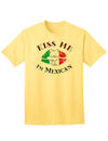 Mexican-themed Adult T-Shirt: Embrace the Cultural Charm-Mens T-shirts-TooLoud-Yellow-Small-Davson Sales