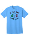 Mexican-themed Adult T-Shirt: Embrace the Cultural Charm-Mens T-shirts-TooLoud-Aquatic-Blue-Small-Davson Sales