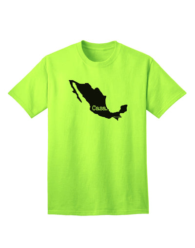 Mexico - Casa - Cinco De Mayo Adult T-Shirt-unisex t-shirt-TooLoud-Neon-Green-Small-Davson Sales