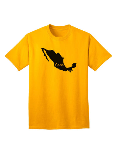 Mexico - Casa - Cinco De Mayo Adult T-Shirt-unisex t-shirt-TooLoud-Gold-Small-Davson Sales