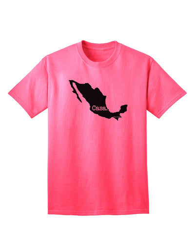 Mexico - Casa - Cinco De Mayo Adult T-Shirt-unisex t-shirt-TooLoud-Neon-Pink-Small-Davson Sales