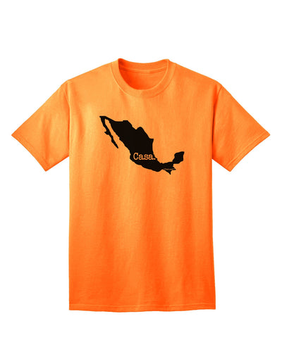 Mexico - Casa - Cinco De Mayo Adult T-Shirt-unisex t-shirt-TooLoud-Neon-Orange-Small-Davson Sales