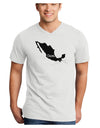 Mexico - Casa - Cinco De Mayo Adult V-Neck T-shirt-Mens V-Neck T-Shirt-TooLoud-White-Small-Davson Sales