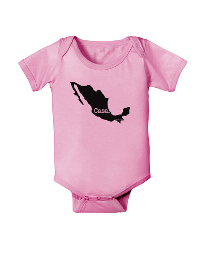 Mexico - Casa - Cinco De Mayo Baby Romper Bodysuit-Baby Romper-TooLoud-Light-Pink-06-Months-Davson Sales