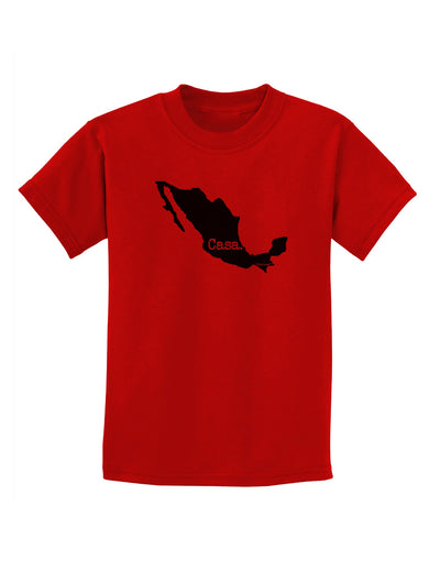 Mexico - Casa - Cinco De Mayo Childrens T-Shirt-Childrens T-Shirt-TooLoud-Red-X-Small-Davson Sales