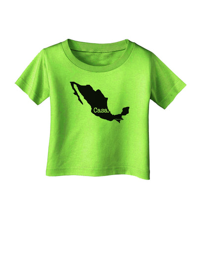 Mexico - Casa - Cinco De Mayo Infant T-Shirt-Infant T-Shirt-TooLoud-Lime-Green-06-Months-Davson Sales