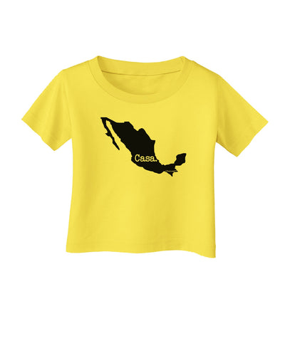 Mexico - Casa - Cinco De Mayo Infant T-Shirt-Infant T-Shirt-TooLoud-Yellow-06-Months-Davson Sales