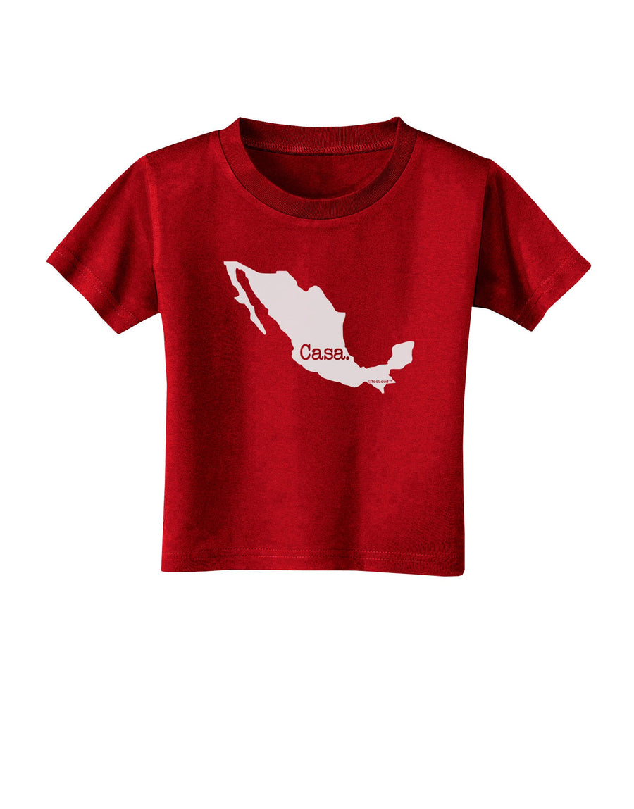 Mexico - Casa - Cinco De Mayo Toddler T-Shirt Dark-Toddler T-Shirt-TooLoud-Black-2T-Davson Sales