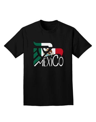 Mexico Eagle Symbol - Mexican Flag - Mexico Adult Dark T-Shirt by TooLoud-Mens T-Shirt-TooLoud-Black-Small-Davson Sales