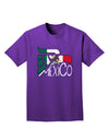 Mexico Eagle Symbol - Mexican Flag - Mexico Adult Dark T-Shirt by TooLoud-Mens T-Shirt-TooLoud-Purple-Small-Davson Sales