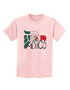 Mexico Eagle Symbol - Mexican Flag - Mexico Childrens T-Shirt by TooLoud-Childrens T-Shirt-TooLoud-PalePink-X-Small-Davson Sales