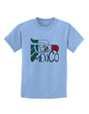 Mexico Eagle Symbol - Mexican Flag - Mexico Childrens T-Shirt by TooLoud-Childrens T-Shirt-TooLoud-Light-Blue-X-Small-Davson Sales