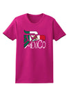 Mexico Eagle Symbol - Mexican Flag - Mexico Womens Dark T-Shirt by TooLoud-Womens T-Shirt-TooLoud-Hot-Pink-Small-Davson Sales