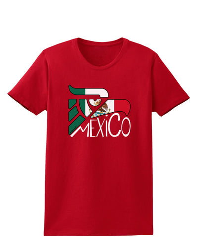 Mexico Eagle Symbol - Mexican Flag - Mexico Womens Dark T-Shirt by TooLoud-Womens T-Shirt-TooLoud-Red-X-Small-Davson Sales