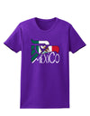 Mexico Eagle Symbol - Mexican Flag - Mexico Womens Dark T-Shirt by TooLoud-Womens T-Shirt-TooLoud-Purple-X-Small-Davson Sales