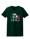 Mexico Eagle Symbol - Mexican Flag - Mexico Womens Dark T-Shirt by TooLoud-Womens T-Shirt-TooLoud-Forest-Green-Small-Davson Sales