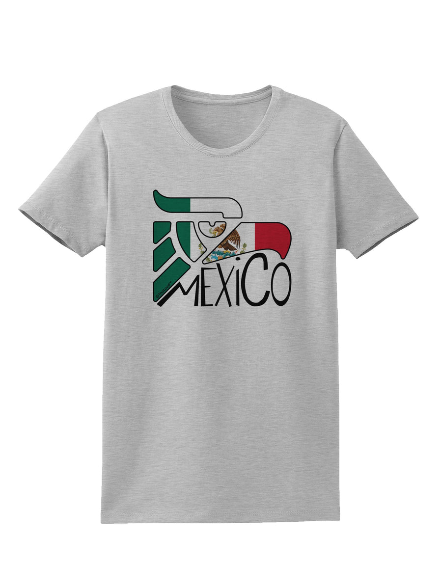 Mexico Eagle Symbol - Mexican Flag - Mexico Womens T-Shirt by TooLoud-Womens T-Shirt-TooLoud-White-X-Small-Davson Sales