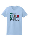 Mexico Eagle Symbol - Mexican Flag - Mexico Womens T-Shirt by TooLoud-Womens T-Shirt-TooLoud-Light-Blue-X-Small-Davson Sales