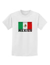 Mexico Flag Childrens T-Shirt-Childrens T-Shirt-TooLoud-White-X-Small-Davson Sales