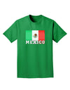 Mexico Flag Dark Adult Dark T-Shirt-Mens T-Shirt-TooLoud-Kelly-Green-Small-Davson Sales