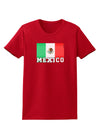Mexico Flag Dark Womens Dark T-Shirt-TooLoud-Red-X-Small-Davson Sales