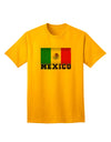Mexico Flag Inspired Adult T-Shirt - A Patriotic Fashion Statement-Mens T-shirts-TooLoud-Gold-Small-Davson Sales