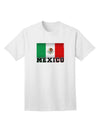 Mexico Flag Inspired Adult T-Shirt - A Patriotic Fashion Statement-Mens T-shirts-TooLoud-White-Small-Davson Sales