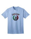 Mexico Flag Soccer Ball - Premium Adult T-Shirt for Sports Enthusiasts-Mens T-shirts-TooLoud-Light-Blue-Small-Davson Sales