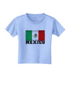 Mexico Flag Toddler T-Shirt-Toddler T-Shirt-TooLoud-Aquatic-Blue-2T-Davson Sales