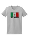 Mexico Flag Womens T-Shirt-Womens T-Shirt-TooLoud-AshGray-X-Small-Davson Sales