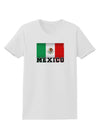 Mexico Flag Womens T-Shirt-Womens T-Shirt-TooLoud-White-X-Small-Davson Sales