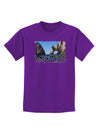 Mexico - Islands Cut-out Childrens Dark T-Shirt-Childrens T-Shirt-TooLoud-Purple-X-Small-Davson Sales