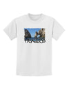 Mexico - Islands Cut-out Childrens T-Shirt-Childrens T-Shirt-TooLoud-White-X-Small-Davson Sales