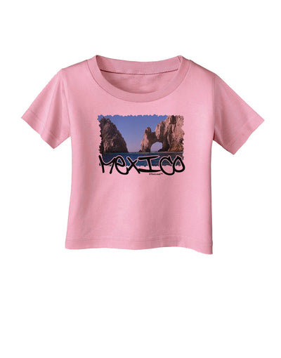 Mexico - Islands Cut-out Infant T-Shirt-Infant T-Shirt-TooLoud-Candy-Pink-06-Months-Davson Sales