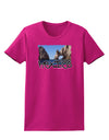 Mexico - Islands Cut-out Womens Dark T-Shirt-TooLoud-Hot-Pink-Small-Davson Sales