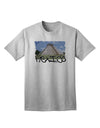 Mexico - Mayan Temple Cut-out Adult T-Shirt-unisex t-shirt-TooLoud-AshGray-Small-Davson Sales