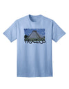 Mexico - Mayan Temple Cut-out Adult T-Shirt-unisex t-shirt-TooLoud-Light-Blue-Small-Davson Sales