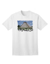 Mexico - Mayan Temple Cut-out Adult T-Shirt-unisex t-shirt-TooLoud-White-Small-Davson Sales