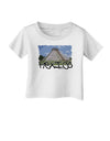 Mexico - Mayan Temple Cut-out Infant T-Shirt-Infant T-Shirt-TooLoud-White-06-Months-Davson Sales