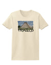 Mexico - Mayan Temple Cut-out Womens T-Shirt-Womens T-Shirt-TooLoud-Natural-X-Small-Davson Sales