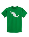 Mexico - Mexico City Star Childrens Dark T-Shirt-Childrens T-Shirt-TooLoud-Kelly-Green-X-Small-Davson Sales