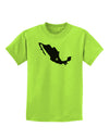 Mexico - Mexico City Star Childrens T-Shirt-Childrens T-Shirt-TooLoud-Lime-Green-X-Small-Davson Sales