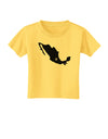 Mexico - Mexico City Star Toddler T-Shirt-Toddler T-Shirt-TooLoud-Yellow-2T-Davson Sales