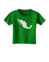 Mexico - Mexico City Star Toddler T-Shirt Dark-Toddler T-Shirt-TooLoud-Clover-Green-2T-Davson Sales